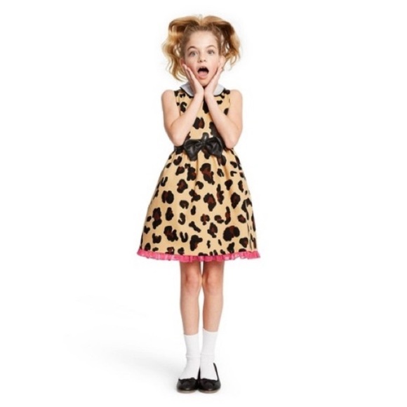 Harajuku Mini Leopard Print Dress NWT Size XL 14/16 Rare - Picture 2 of 11
